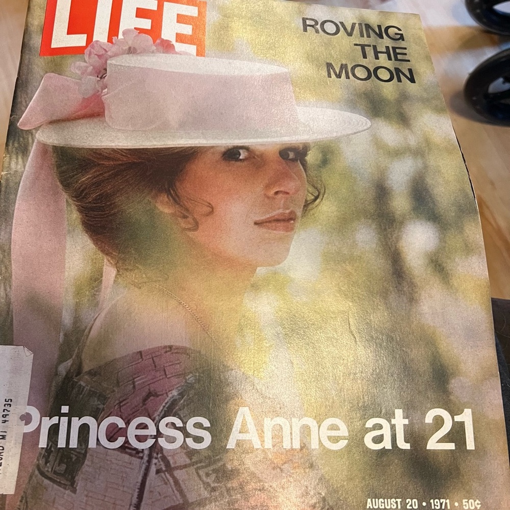 Vintage LIFE Magazine - Princess Anne at 21